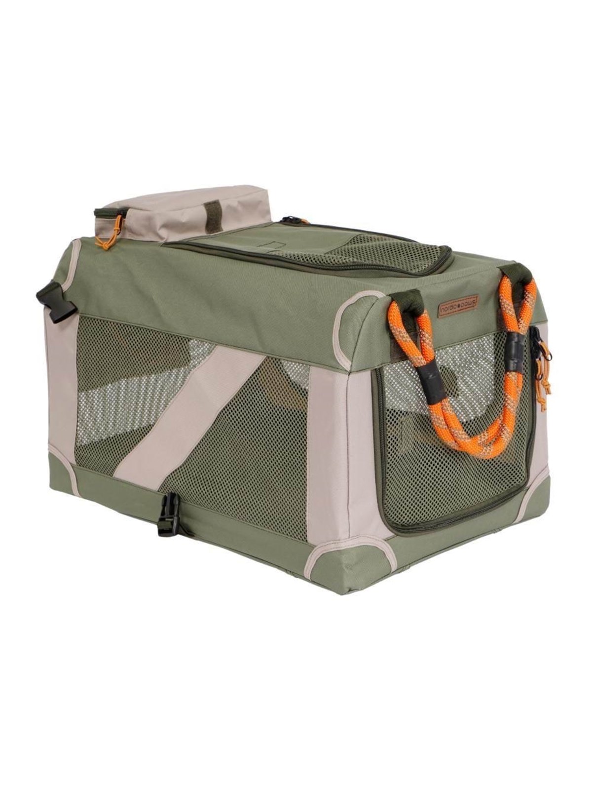 Nordic Paws Weiche Hundebox, Army L 91,5x61,5x58cm