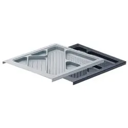Büromöb.-Schreibmaterialschale, Systema Top 2000 1079061, Kunststoff schwarz - schwarz