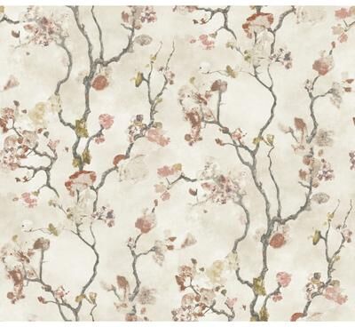 Christiane Lemieux Lemieux et Cie Avril Chinoiserie Coral Wallpaper