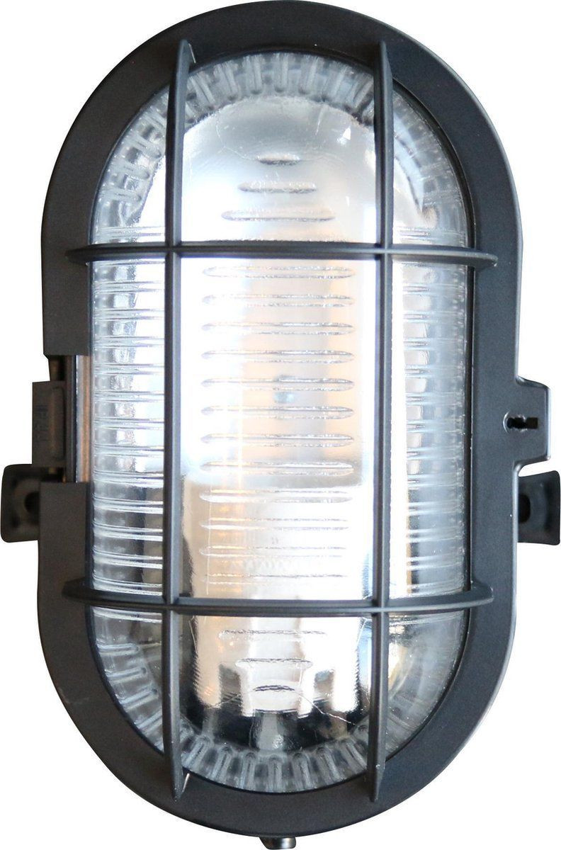 Unitec Lena Buitenlamp IP44 60W Zwart voor tuin en terras