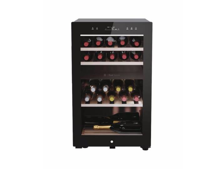 Haier HWS42GDAU1 Weinkühlschrank – Weinkühlschrank freistehend – schwarz