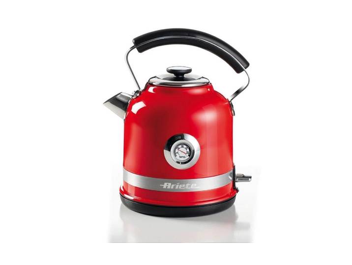 ARIETE Wasserkocher ARI-2854-MODERNA , rot, B:19,5cm H:29cm, Wasserkocher, Wasserkocher