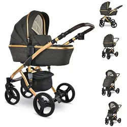 Lorelli, Kinderwagen, Kombikinderwagen Rimini Premium (0 Monate - 3 Jahre)