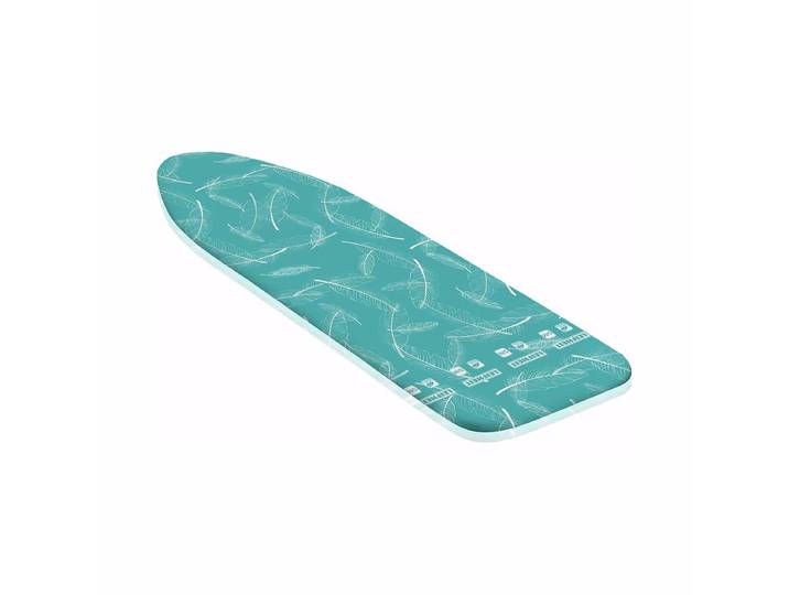 Leifheit Thermo Reflect S/M Ersatzbezug – Bügelbrettbezug – blau