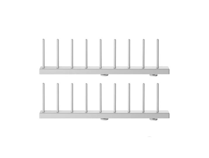 String Porte-assiettes String gris, 30 cm, lot de 2