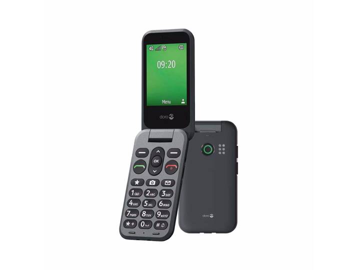 Doro Leva E20 GRAPHITE Klapptelefon – Diverse Smartphones & Handys – grafit