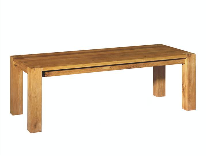 Tisch Bigfoot E15 Eiche geölt braun, Designer Philipp Mainzer, 230x75x92 cm