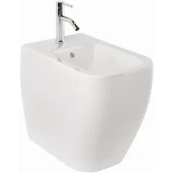 Kludi RESA C Stand-Tiefspül-Bidet 28BIB0243 52 cm, verdeckte Befestigungen Weiß glänzend