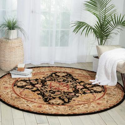 Nourison Hand-tufted Traditional Persian Wool Silk Area Rug