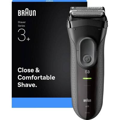 Braun Rasierer Series 3 3000 Black/Grey Rasierer Grau