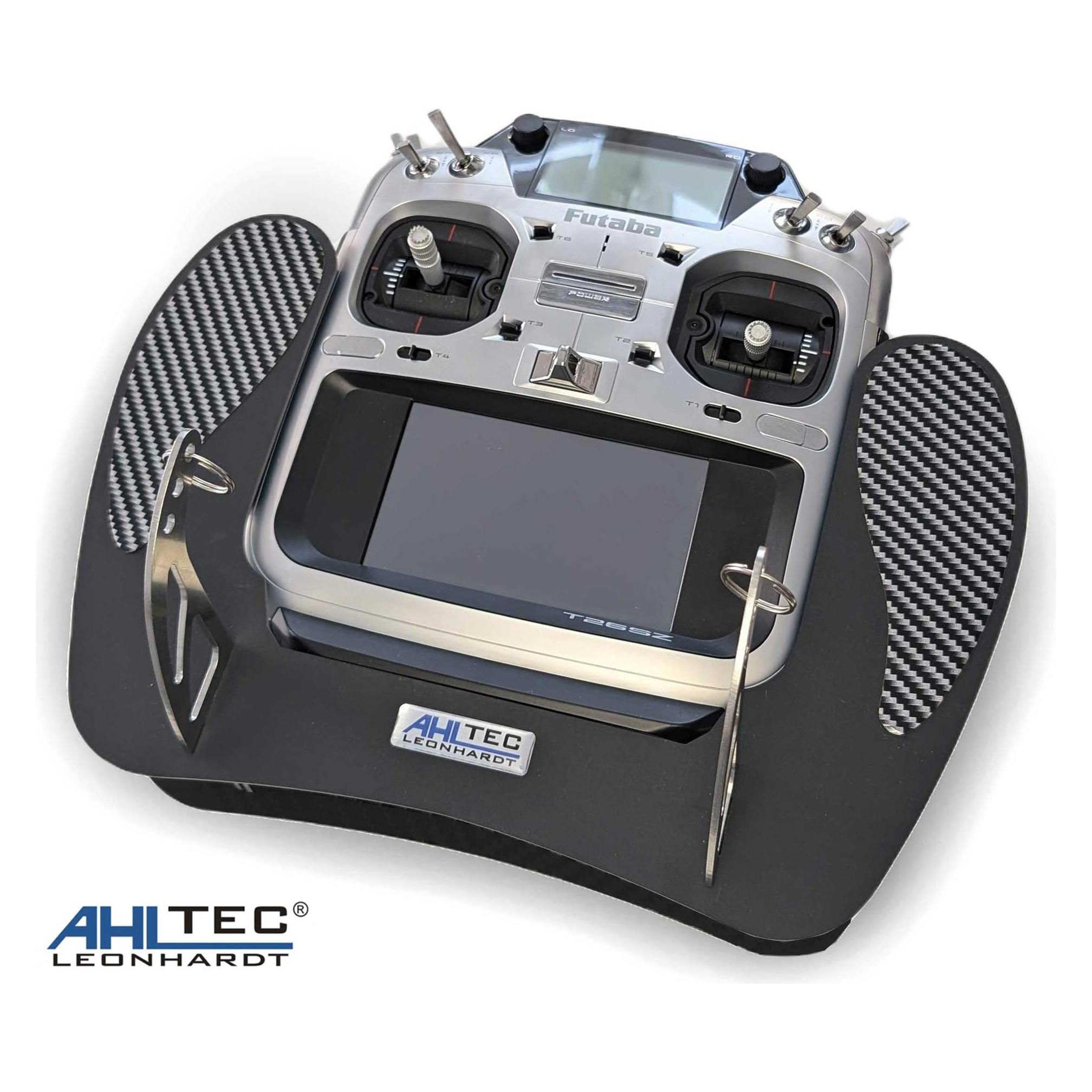 AHLtec Senderpult Futaba T26SZ Black mit Standard Senderpultbügel, ohne Handauflagen (SPT26SZB)
