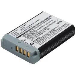 CoreParts MBXCAM-BA072 (Kamera Akku), Kamera Stromversorgung, Schwarz