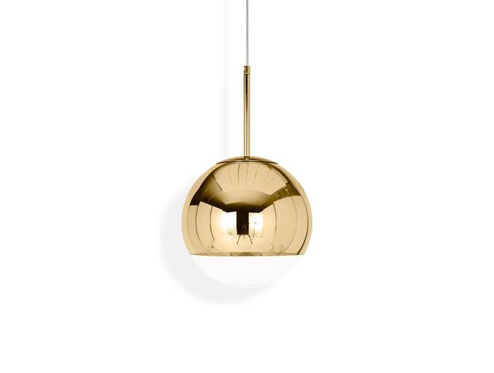 Tom Dixon Mirror Ball Pendelleuchte LED Ø25cm Gold