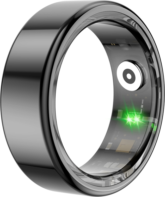 Smart Ring - Maxlife MXSR-100 - Størrelse 8 - Sort