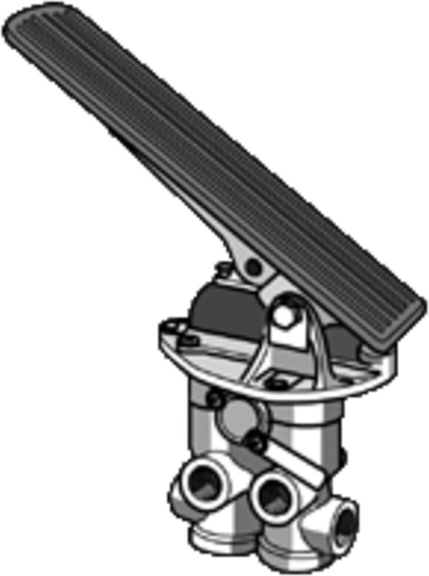 Valve de commande de frein, frein de service KNORR-BREMSE K124007N00