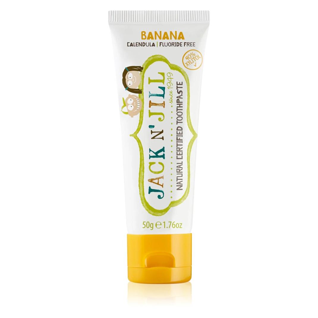 Jack N Jill Jack N' Jill Natürliche Zahnpasta Banane Eine natürliche Zahnpasta für Kinder mit einem leckeren (50 ml) (45551217)