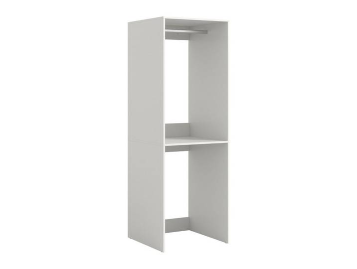 xonox.home Waschmaschinenumbauschrank weiß Nachbildung Melamin beschichtet modern 66x195x66 cm