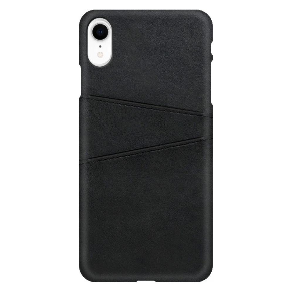 Screenguard Apple iPhone XR CardCaddy Leder Backcase mit Kartenfächern (Apple iPhone XR) (00024828)