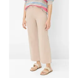 Brax Damen Culotte Style MAINE S, Beige, Gr. 42