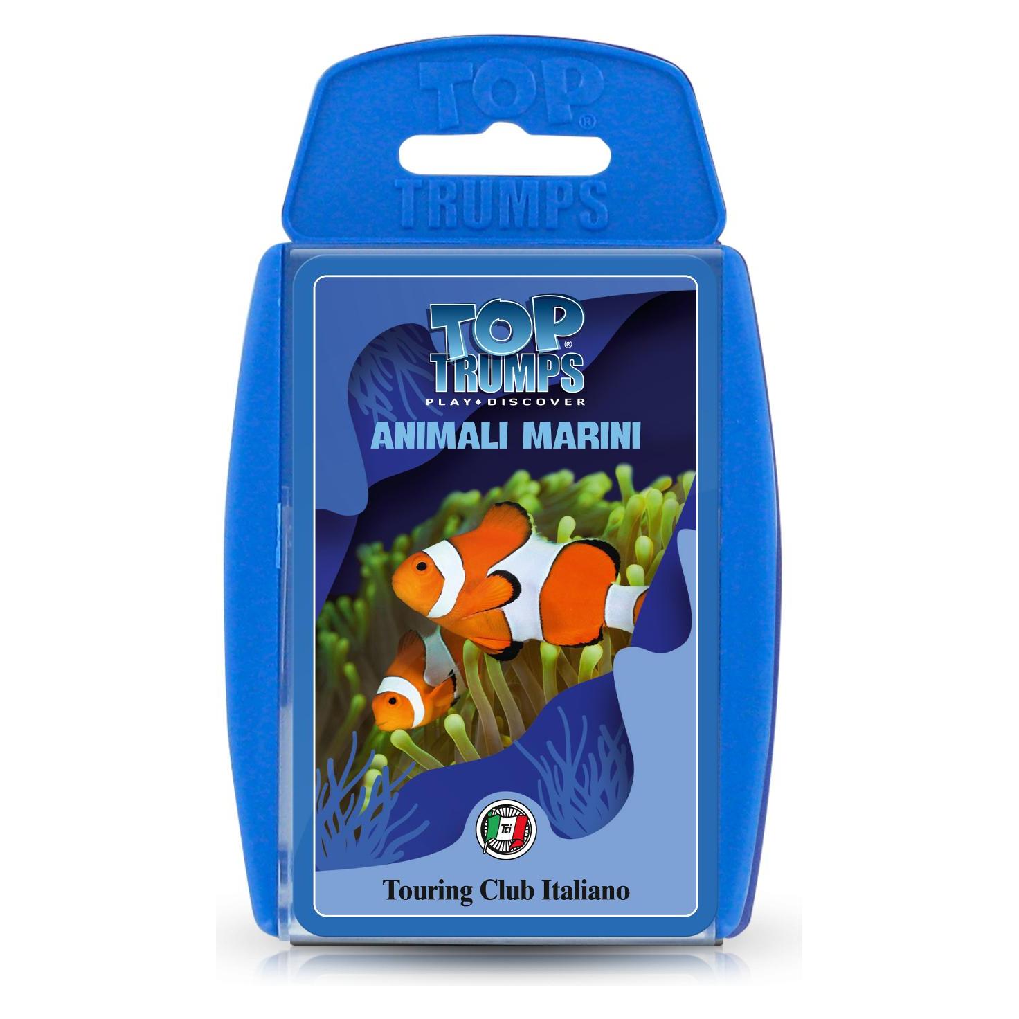 Winning Moves Touring Club: - Top Trumps - Animali Marini (Italienisch, 2 Spieler) (40701074)