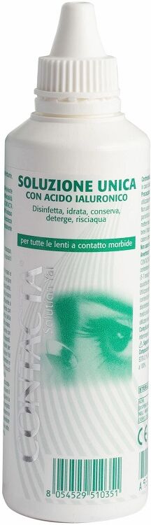 Contacta Yal Soluzione Unica per Lenti con Acido Ialuronico 100 ml