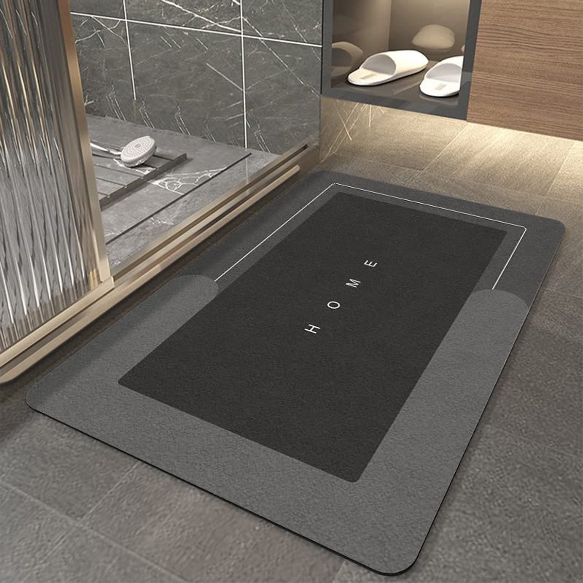 Unyqoos Superieure Absorberende Antislip Douchemat voor Badkamer en Slaapkamer