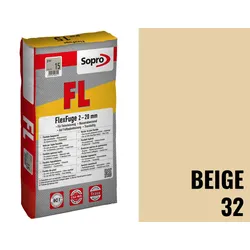 Sopro Bauchemie FlexFuge FL Flex-Fugenmörtel 25 kg Sack Beige 32