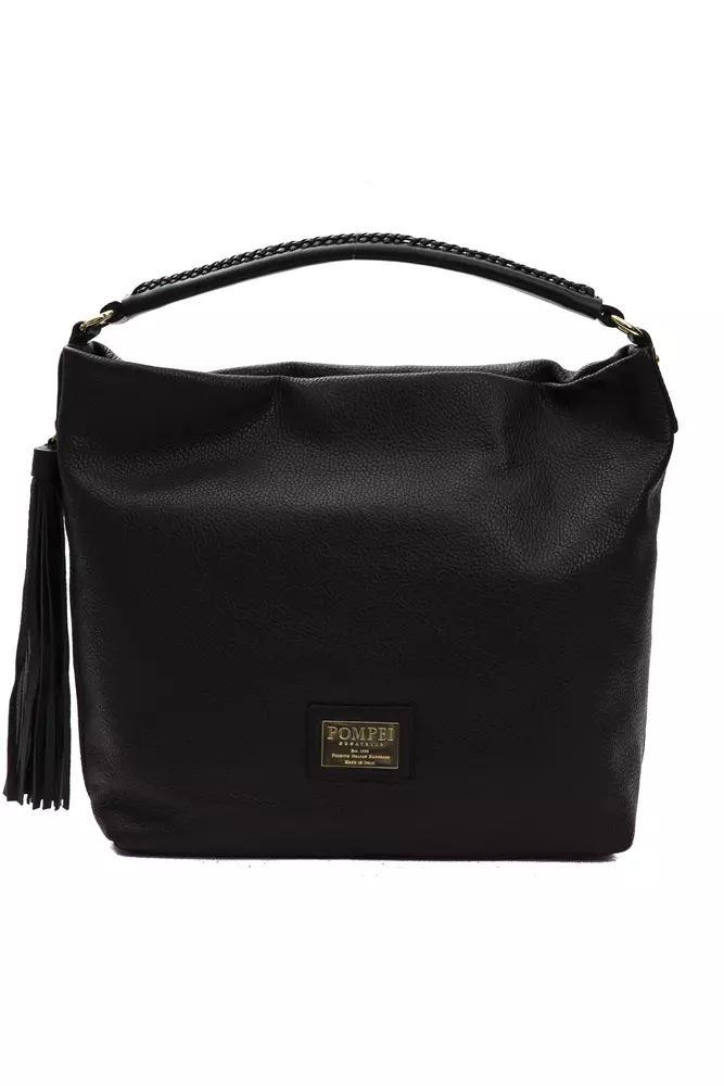 Schultertasche mit Quasten-Detail