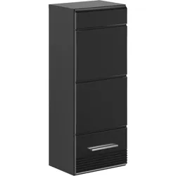 Hängeschrank Linus ca. 30x77 cm Schwarz