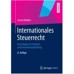 Internationales Steuerrecht, Fachbücher von Gernot Brähler
