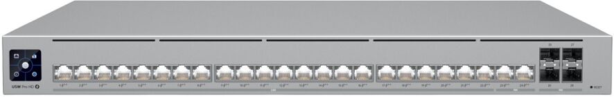 Switch de Red 1U UniFi Pro HD 24 Puertos Gestionado L2/L3 PoE 600W - UBIQUITI