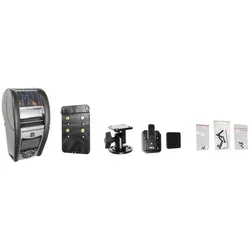 Brodit Befestigungssystem, MMC, PM, QLn320 Befestigungssystem, MultiMoveClip, 5,10cm (2") Pedestal Mount, p, Smartphone Halterung, Schwarz