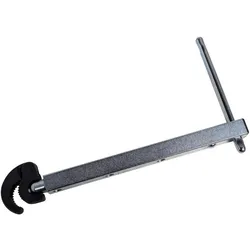 Dönges, Zubehör Sanitärinstallation, Teleskop-Standhahnmutternschüssel, ausziehbar von 275-455 mm, Klaue 32 mm