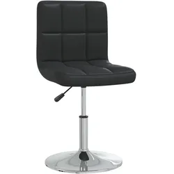 vidaXL Barhocker Schwarz Kunstleder