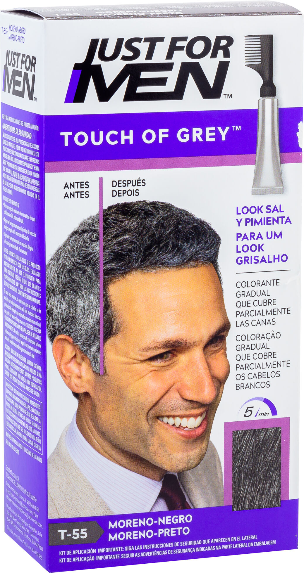 Just for Men Touch of Grey 40 gr T-55 Tan-Black
