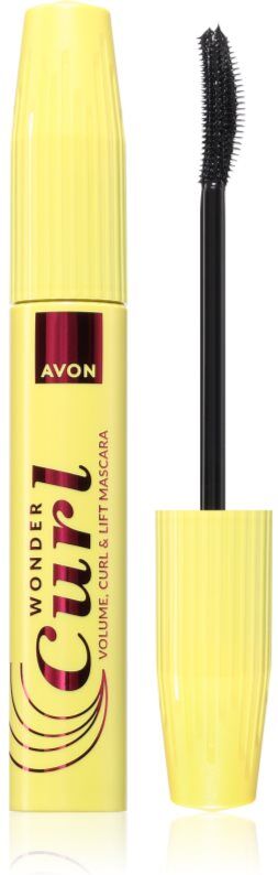 Avon Wonder Curl mascara volume et courbe teinte Blackest Black 10 ml