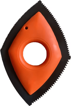 Inspire Curations FurSweep Reusable Pet Hair Remover Brush For Couch, Carpet & Car Cleaning orange
