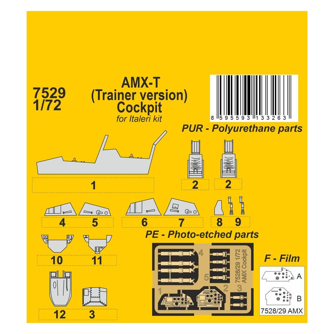 CMK AMX-T (Trainer version) Cockpit (129-7529)