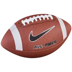 NIKE All Field 4.0 American Football 222 - brown/white/metallic silver/black 9