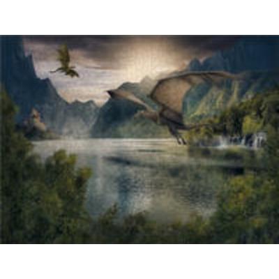 CALVENDO Puzzle Ein Motiv aus dem Kalender Land der Drachen | 1000 Teile Lege-Größe 64x48cm Foto-Puzzle für glückliche Stunden