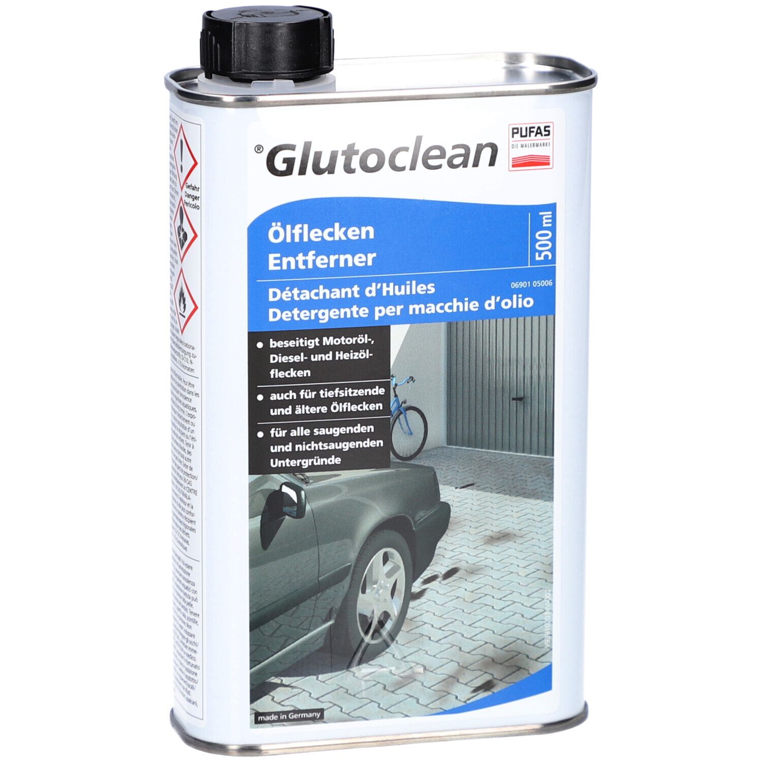 Glutoclean Ölflecken Entferner Fl 500 ml Dosierspray