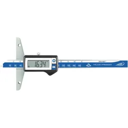 Magni, Messlehre, Dig. Tiefenmessschieber 150 mm, Brü.lg. 100mm IP67