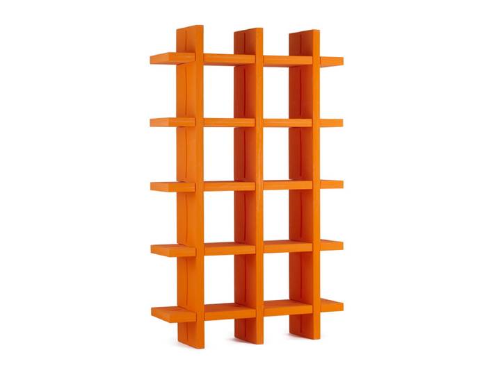 SLIDE bibliothèque MY BOOK 3X5 (Orange - Polyéthylène)