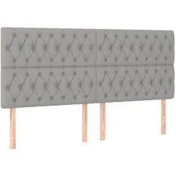 vidaXL, Boxspringbett, Leni Tufted design (200 x 200 cm)