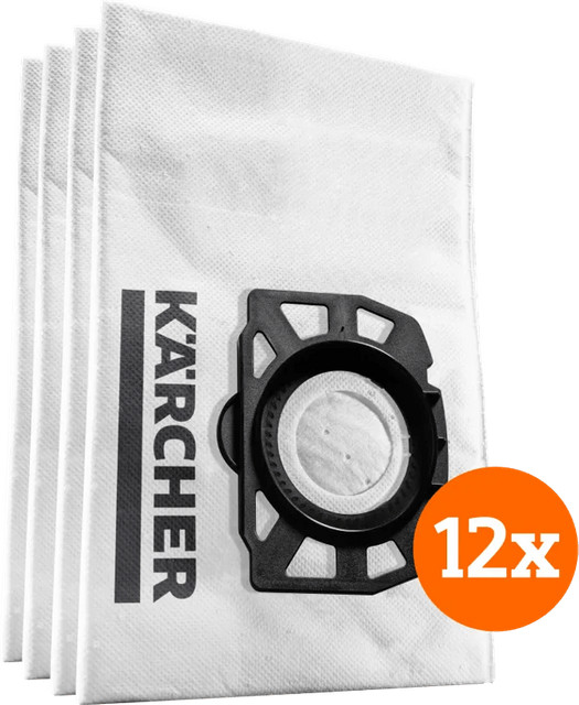 Karcher Stofzuigerzak voor WD 2 Plus / WD 3, 3 stuks