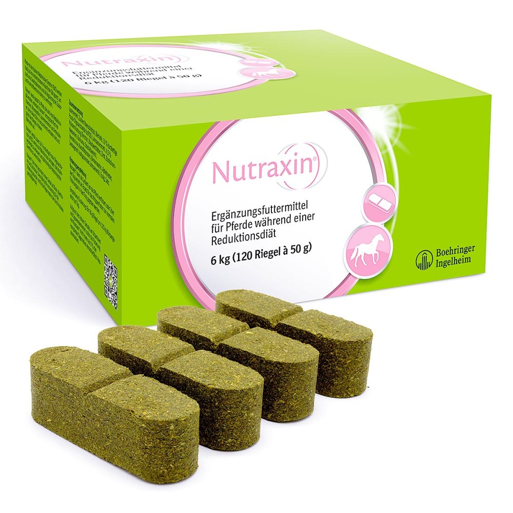 Boehringer Ingelheim VETMEDICA GmbH Nutraxin Ergänzungsfutterm.riegel für Pferde 15435838
