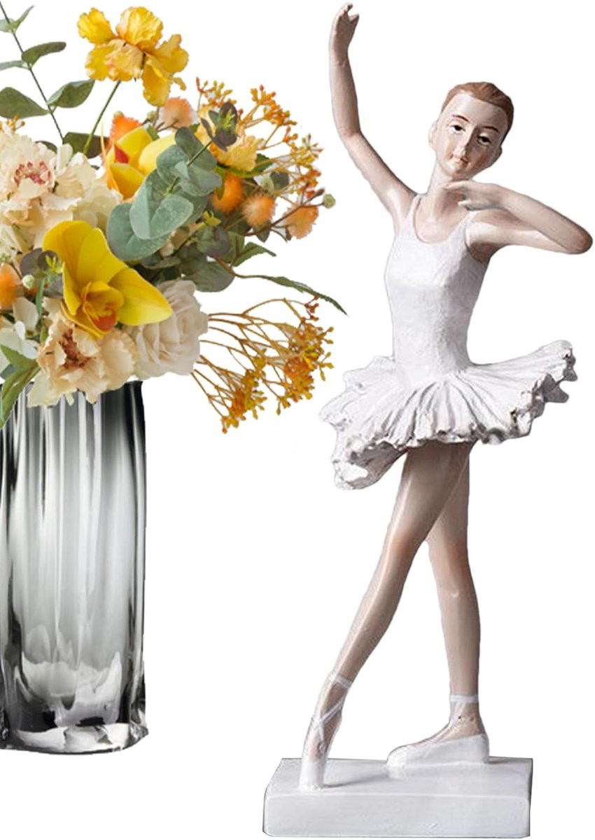 Creatief Ballet Meisje Hars Miniatuur voor Woning Decoratie