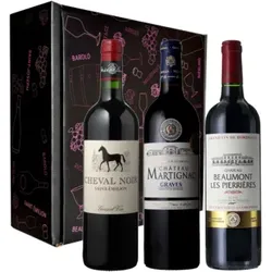 Geschenkset 3 Fl. - Bordeaux Meilleures Ventes - 2.25L