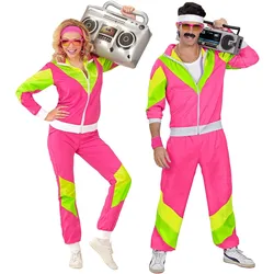 Widmann 80er Jahre - Neon Trainingsanzug (XS)