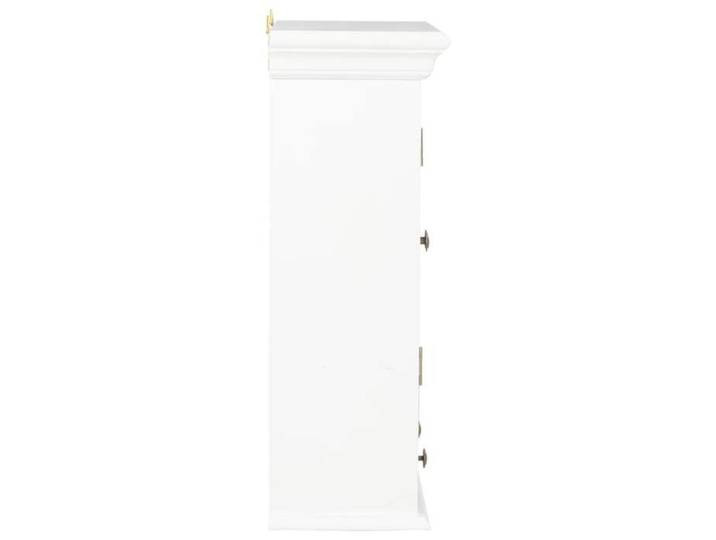 Caisson haut cuisine Blanc - LEMON® Meuble mural - Blanc - 49x22x59cm - Bois d'ingénierie 612 - Soldes